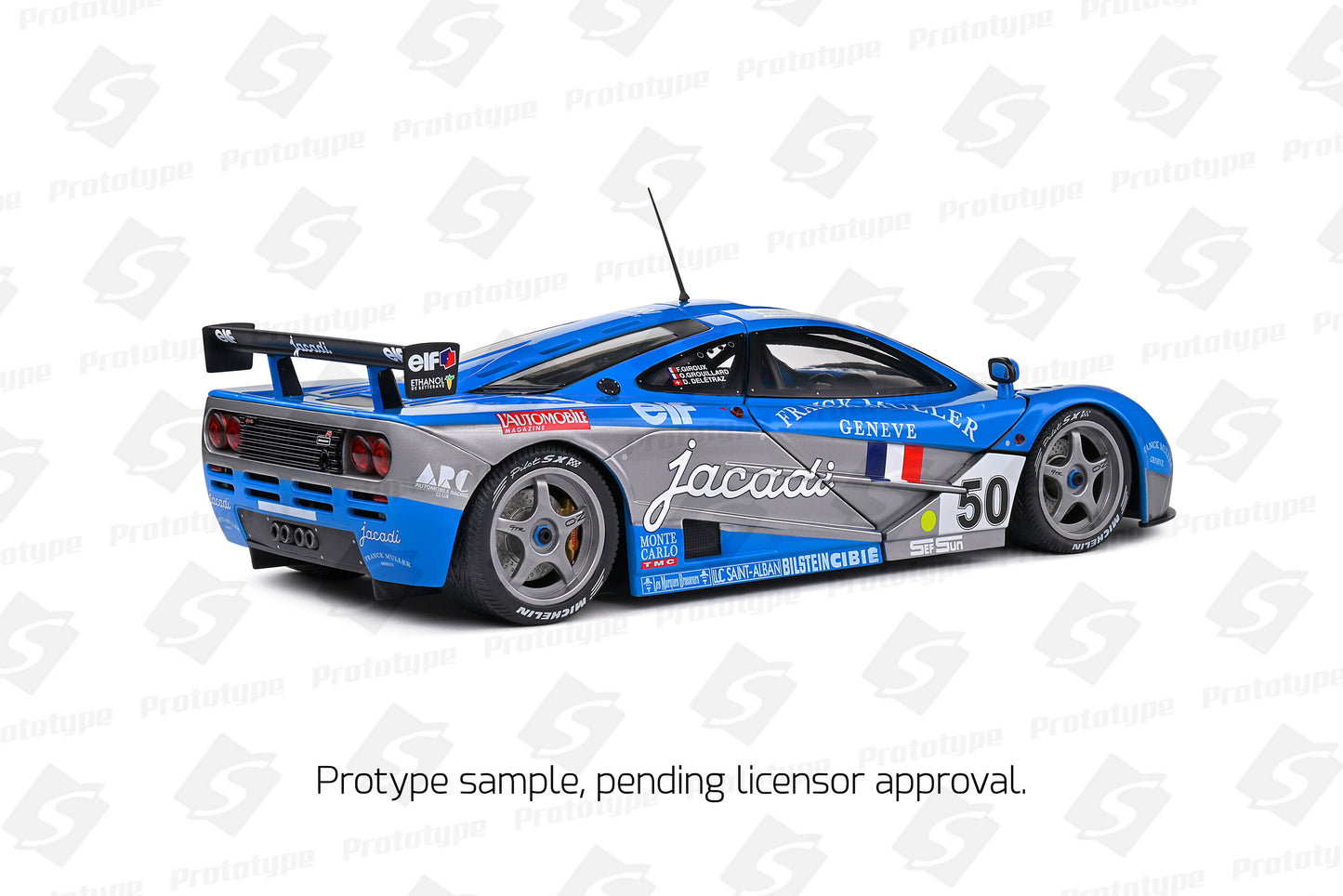 Macheta auto McLaren F1 GTR Short Tail 24H Le Mans 1995  #50 Giroux/Grouillard/Deletraz 1:18 Solido