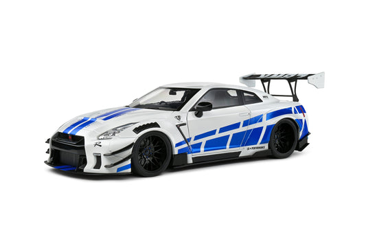 Macheta auto Nissan GT-R (R35) W/ Liberty Walk Body Kit 2.0 2024 1:18 Solido