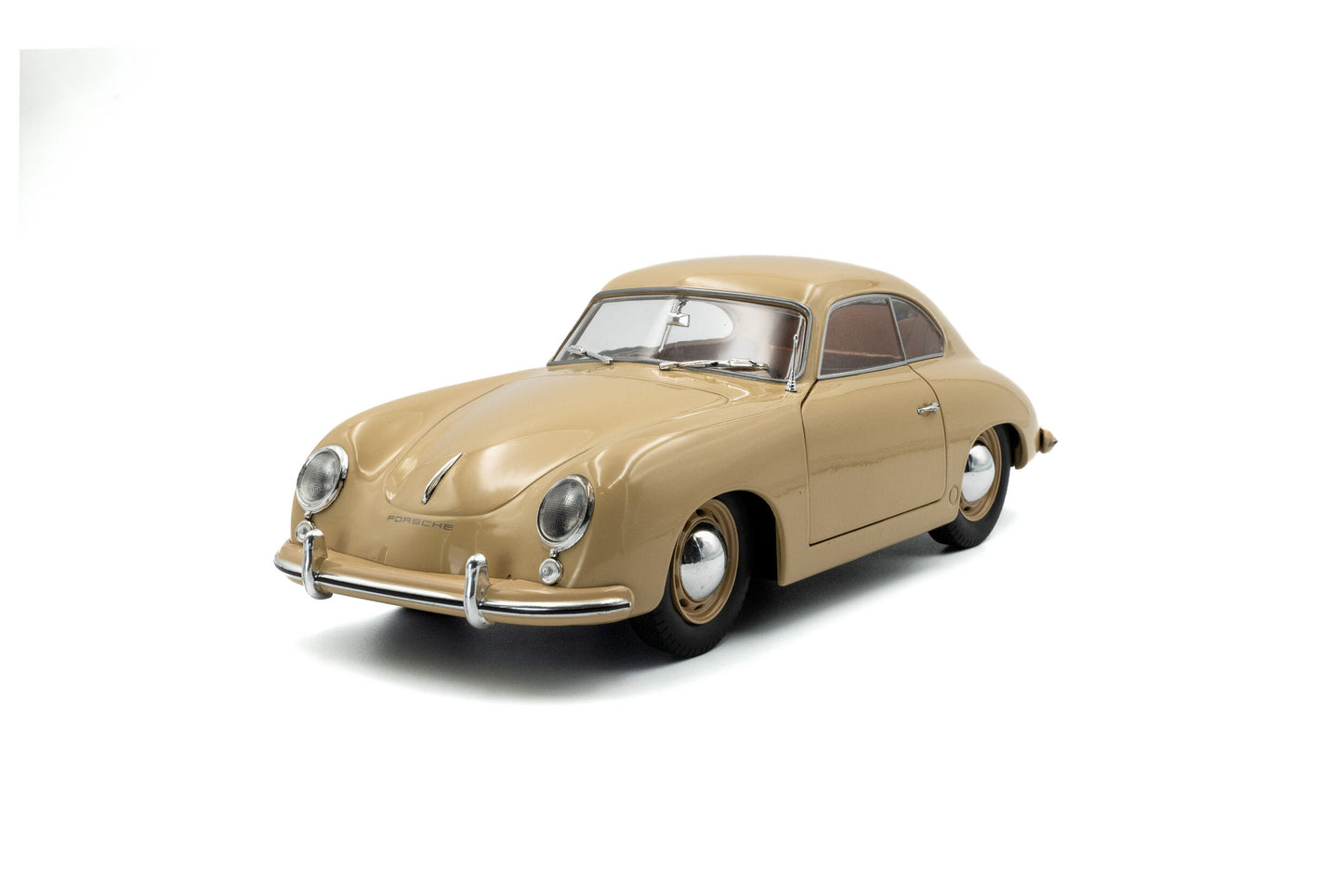 Macheta auto Porsche 356 PRE-A Light Brown 1953 1:18 Solido