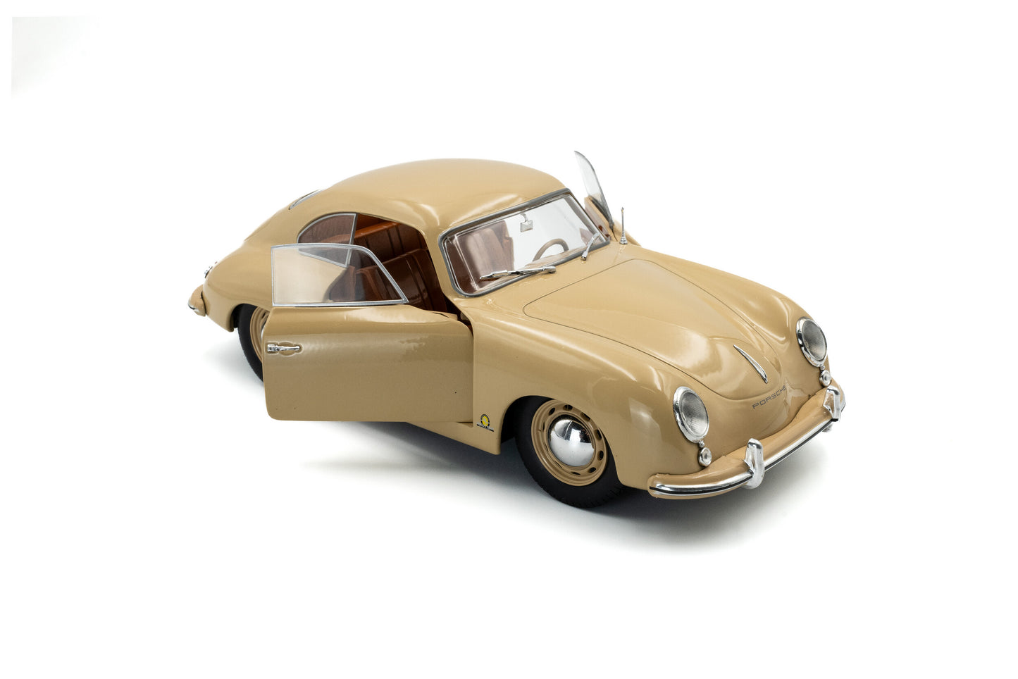 Macheta auto Porsche 356 PRE-A Light Brown 1953 1:18 Solido