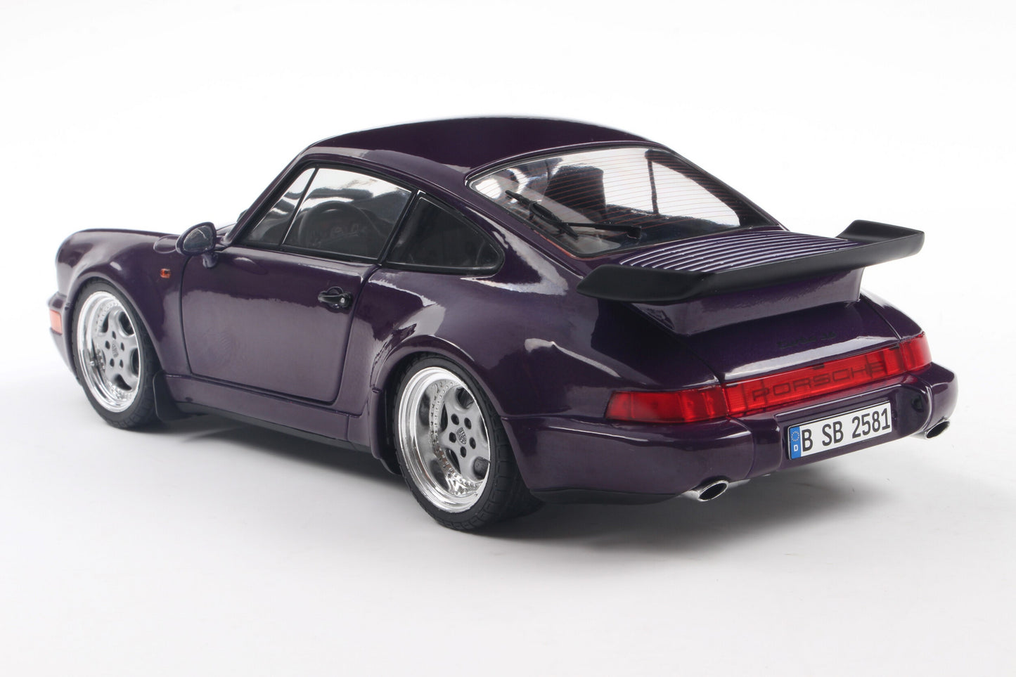 Porsche 911 (964) Turbo – Violet Blue Metallic – 1990 1:18 Solido