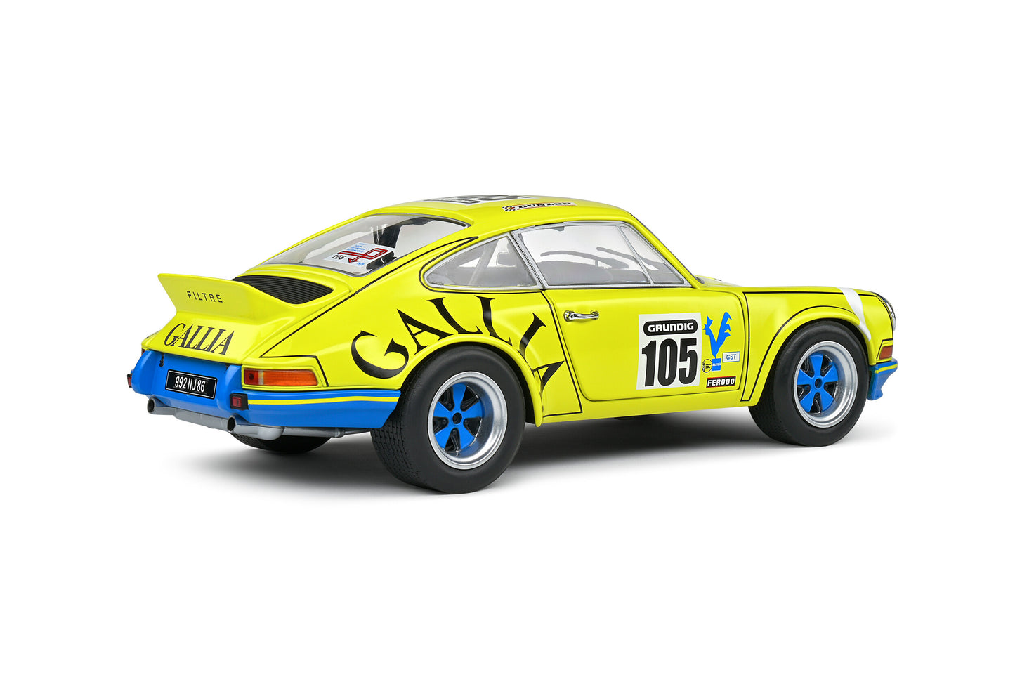 Macheta auto Porsche 911 RSR TOUR DE France AUTOMOBILE 1973 LAFOSSE / ANGOULET 1:18 Solido