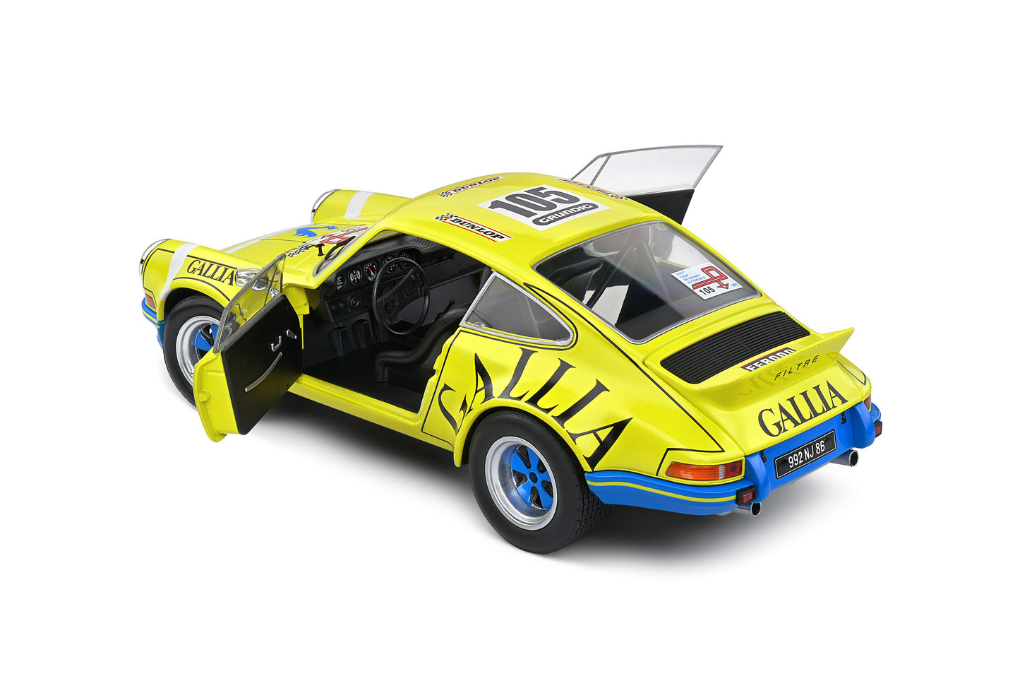 Macheta auto Porsche 911 RSR TOUR DE France AUTOMOBILE 1973 LAFOSSE / ANGOULET 1:18 Solido