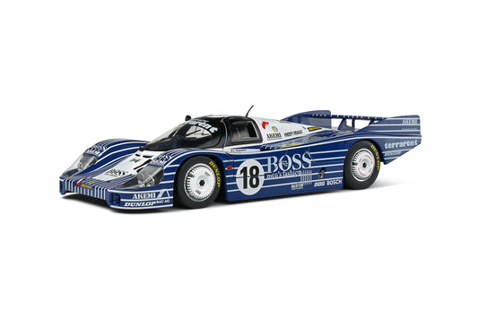 Macheta auto Porsche 956LH – 24H Le Mans – 1983 – #18 Laessig/Plankerhorn/Wilson 1:18 Solido