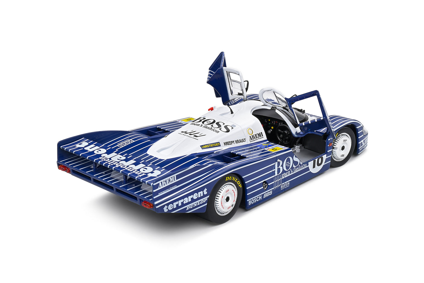 Macheta auto Porsche 956LH – 24H Le Mans – 1983 – #18 Laessig/Plankerhorn/Wilson 1:18 Solido