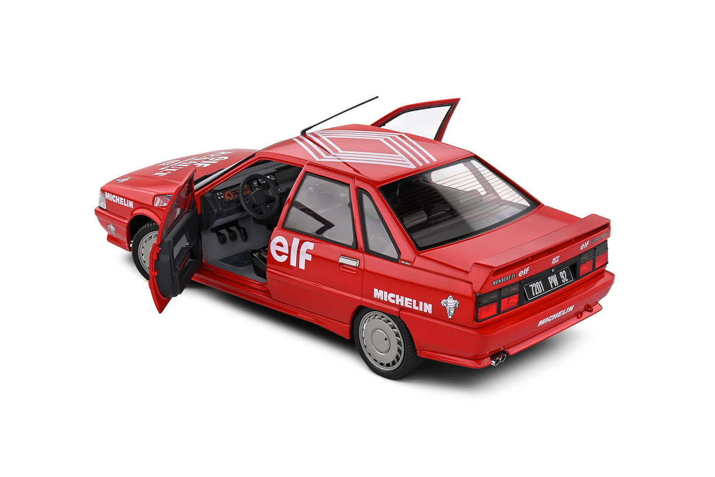 Macheta auto Renault 21 TURBO Mk.1 – Ice Speed Record – 1988 1:18 Solido