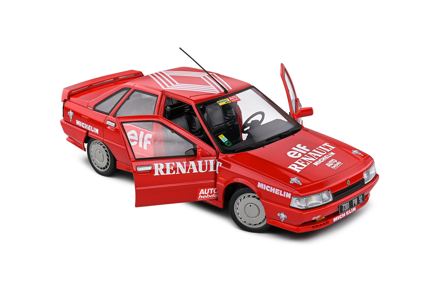 Macheta auto Renault 21 TURBO Mk.1 – Ice Speed Record – 1988 1:18 Solido