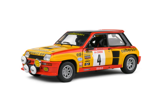 Macheta auto Renault 5 turbo – Tour de Corse – 1980 – #4 Ragnotti/Andrie 1:18 Solido