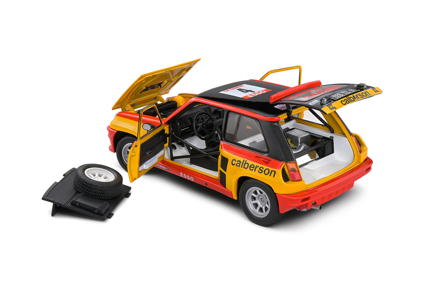 Macheta auto Renault 5 turbo – Tour de Corse – 1980 – #4 Ragnotti/Andrie 1:18 Solido