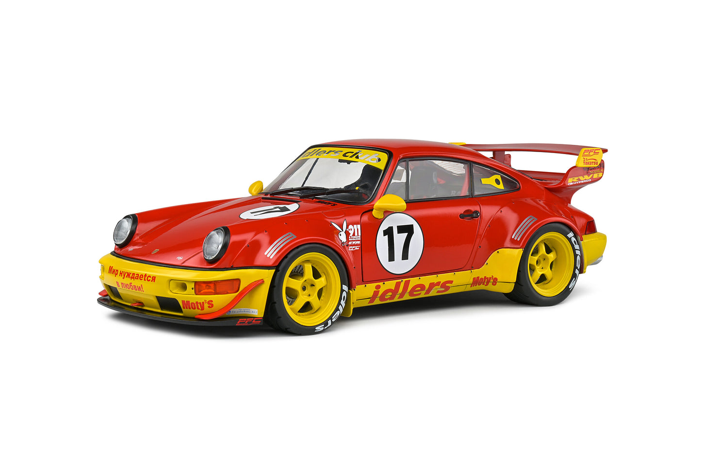 Macheta auto Porsche RWB Bodykit Maty's Idlers 2016 1:18 Solido