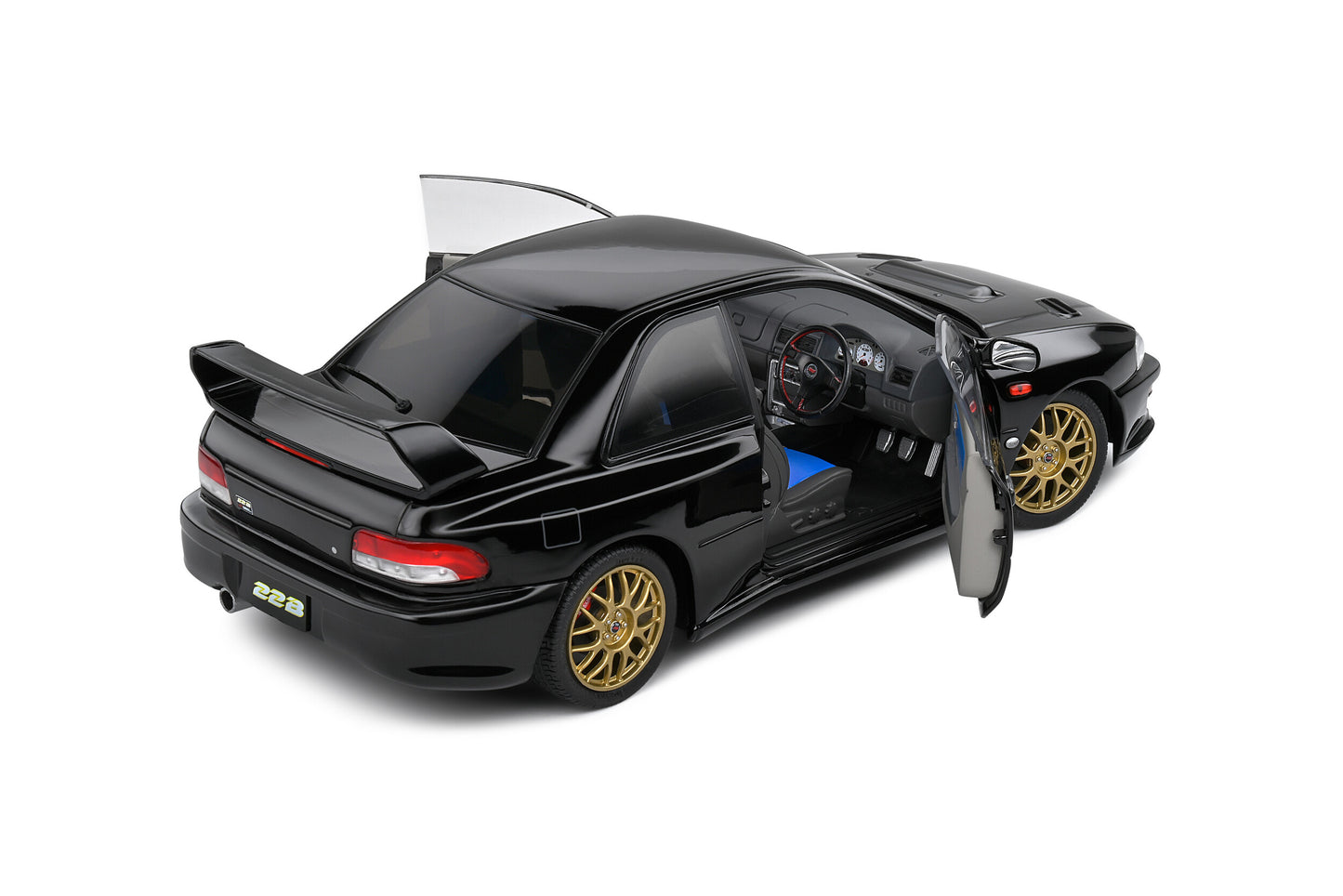 Macheta auto Subaru Impreza 22b (1998) 1:18 Solido