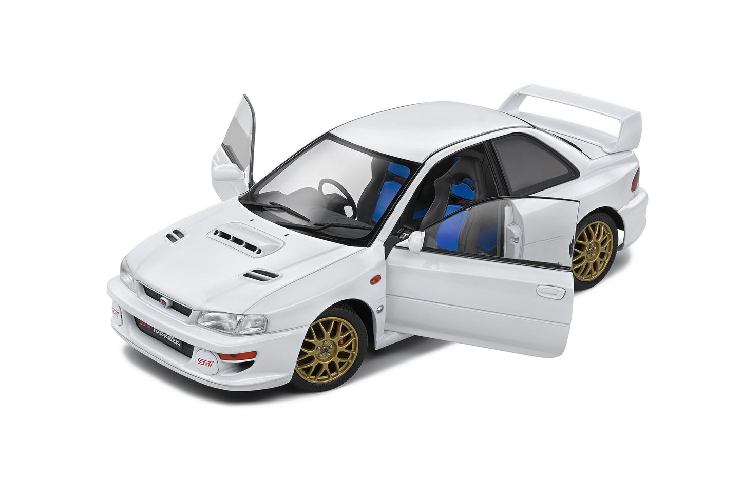 Macheta auto Subaru Impreza 22b (1998) 1:18 Solido