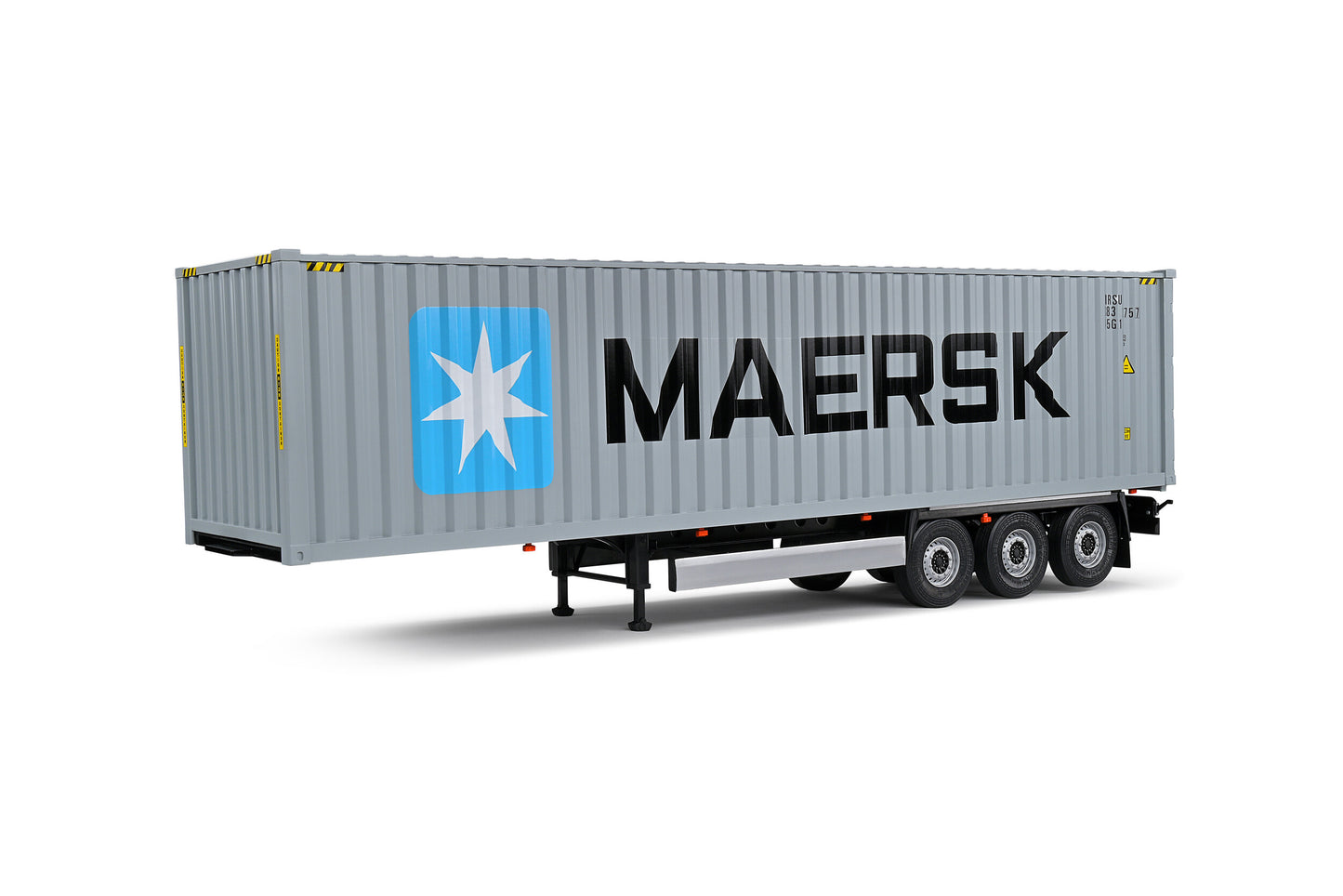 Macheta auto Remorca container MAERSK 1:24 Solido