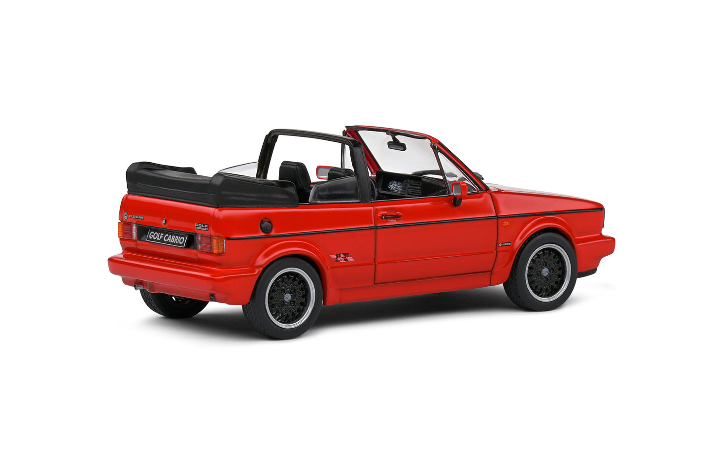 Macheta auto Volkswagen Golf MKI Convertible Sportline  1992  1:43 Solido