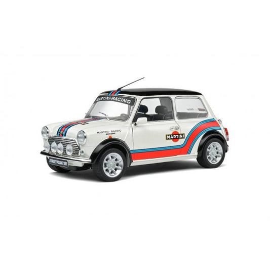 Macheta auto Mini Cooper Sport Martini Evocation (1998) 1:18 Solido