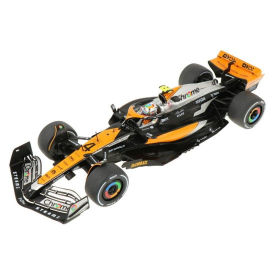 Macheta auto McLaren MCL60 L. Norris GP Great Britain (2023) 1:18 Solido