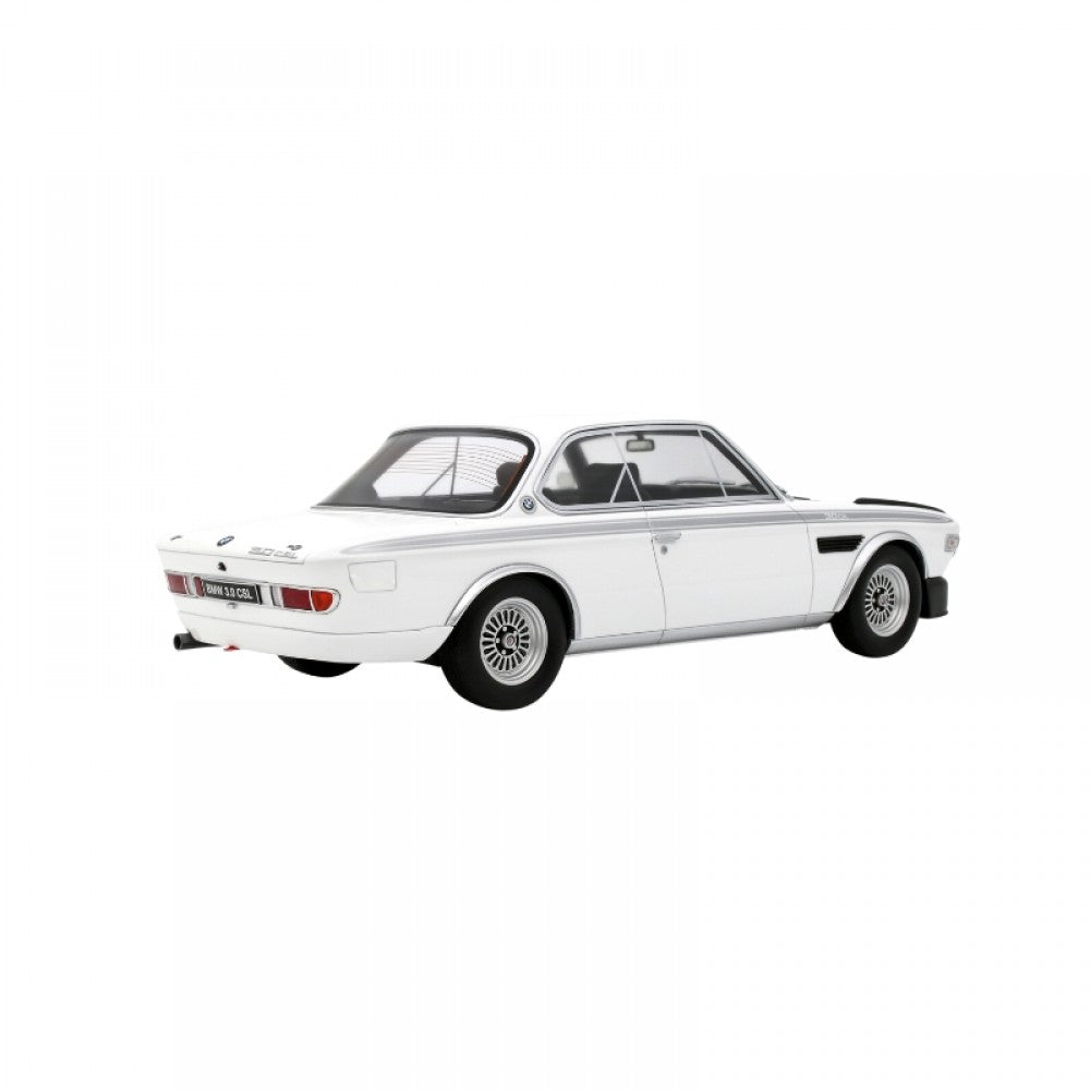 Macheta auto  BMW 3.0 CSL, Chamonix white, 1972 1:18 Otto Mobile