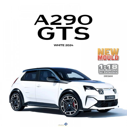 *Precomanda Macheta auto Alpine A290 GTS White 2024 1:18 Solido