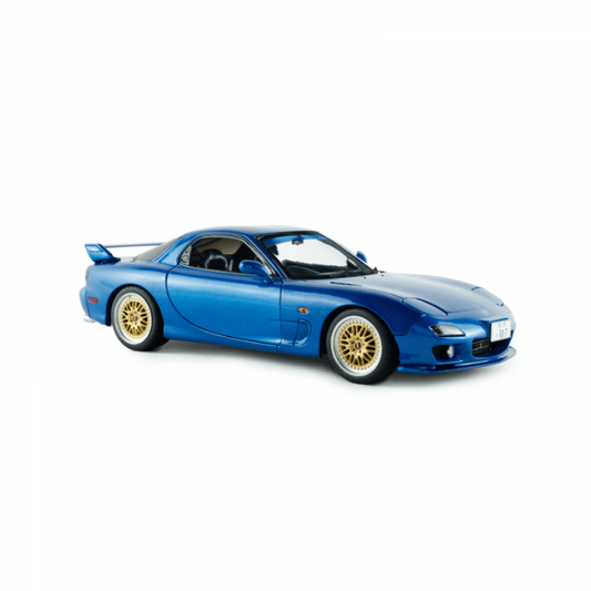 Macheta auto Mazda RX7 FD3S innocent Blue Mica 1999 1:18 Solido Precomanda