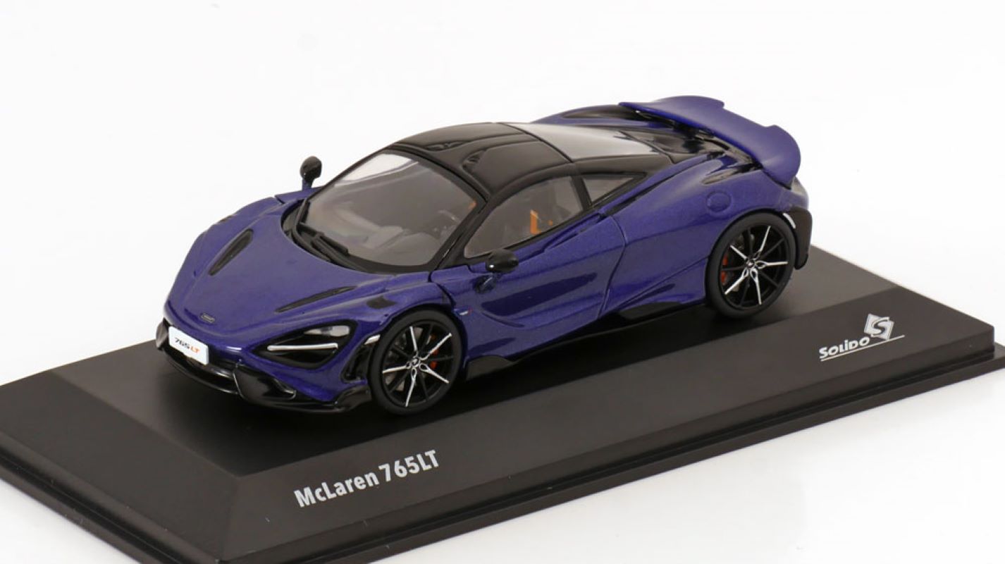 McLaren 765 LT2020 model car 1:43 Solido