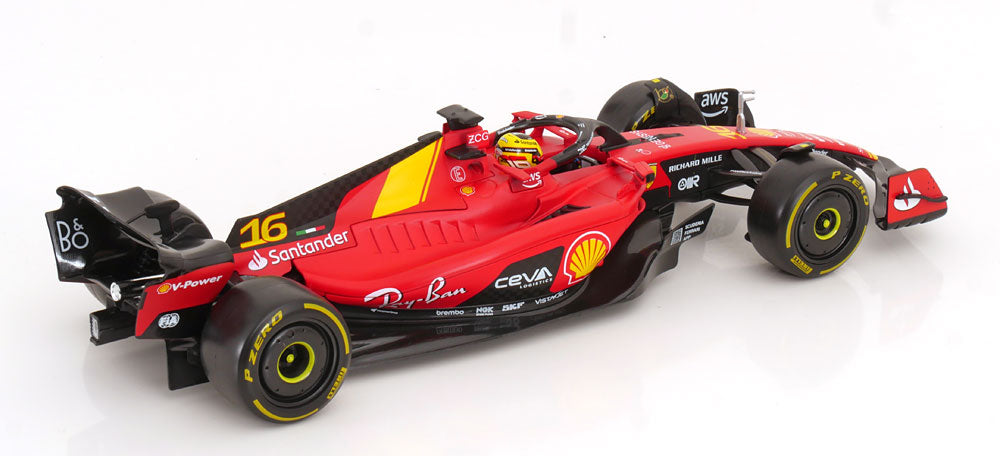 Macheta auto Ferrari SF23 #16 Formula 1 2022 Charles Leclerc  1:18 Bburago