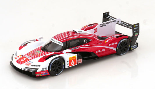 Macheta auto Porsche  963 9RD Team Penske Motorsport N 6 24h Le Mans 2023 Estre/Lotterer/Vanthoor 1:24 Bburago