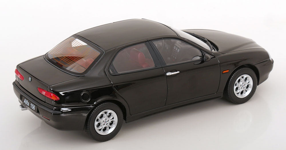 Alfa Romeo 156 1998 macheta metal negru Triple 9, scara 1:18