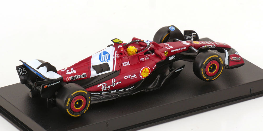 Macheta auto Ferrari SF-25 No.44 L. Hamilton (2025) 1:43 Bburago Signature