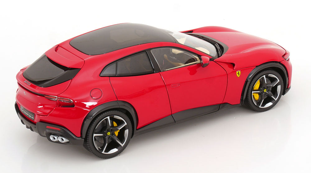 Macheta auto Ferrari Purosangue 2022 scara 1:18, constructie metal rosu