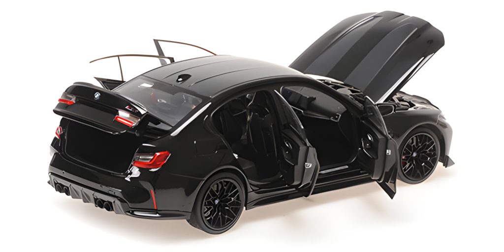 BMW M3 CS Black Metallic 2023 model car 1:18 Minichamps