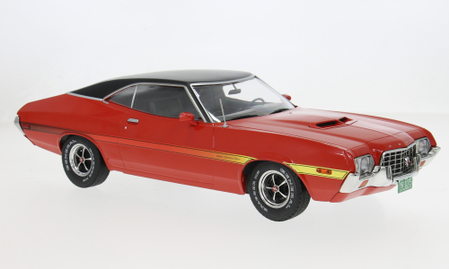 Macheta auto Ford Gran Torino Sport rosu 1972 1:18 IXO