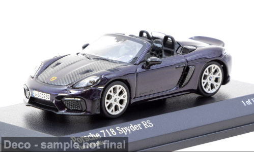 Macheta auto Porsche 718 Spyder RS 1:64 Tarmac Works
