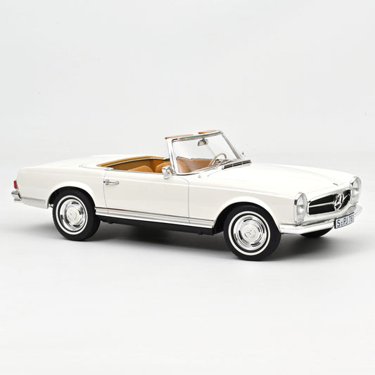 Macheta auto  Mercedes-Benz 230 SL 1963 White 1:12 Norev