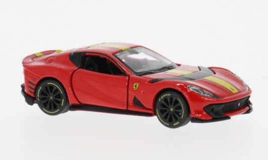 Macheta auto Ferrari 812 Competizione Rosu 1:64 Maisto