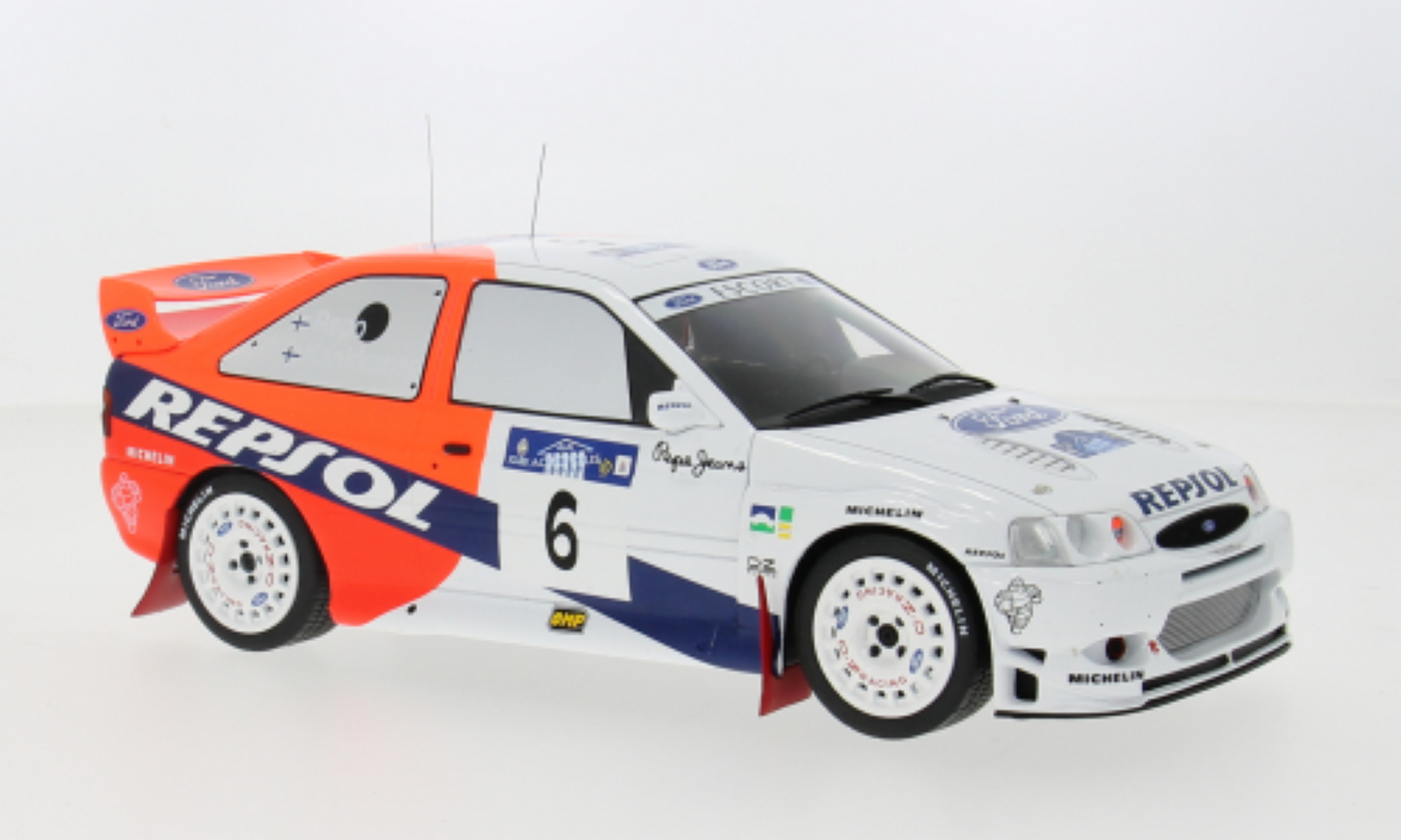 Ford Escort WRC model car, Akropolis, 1997, #6, 1:18 IXO