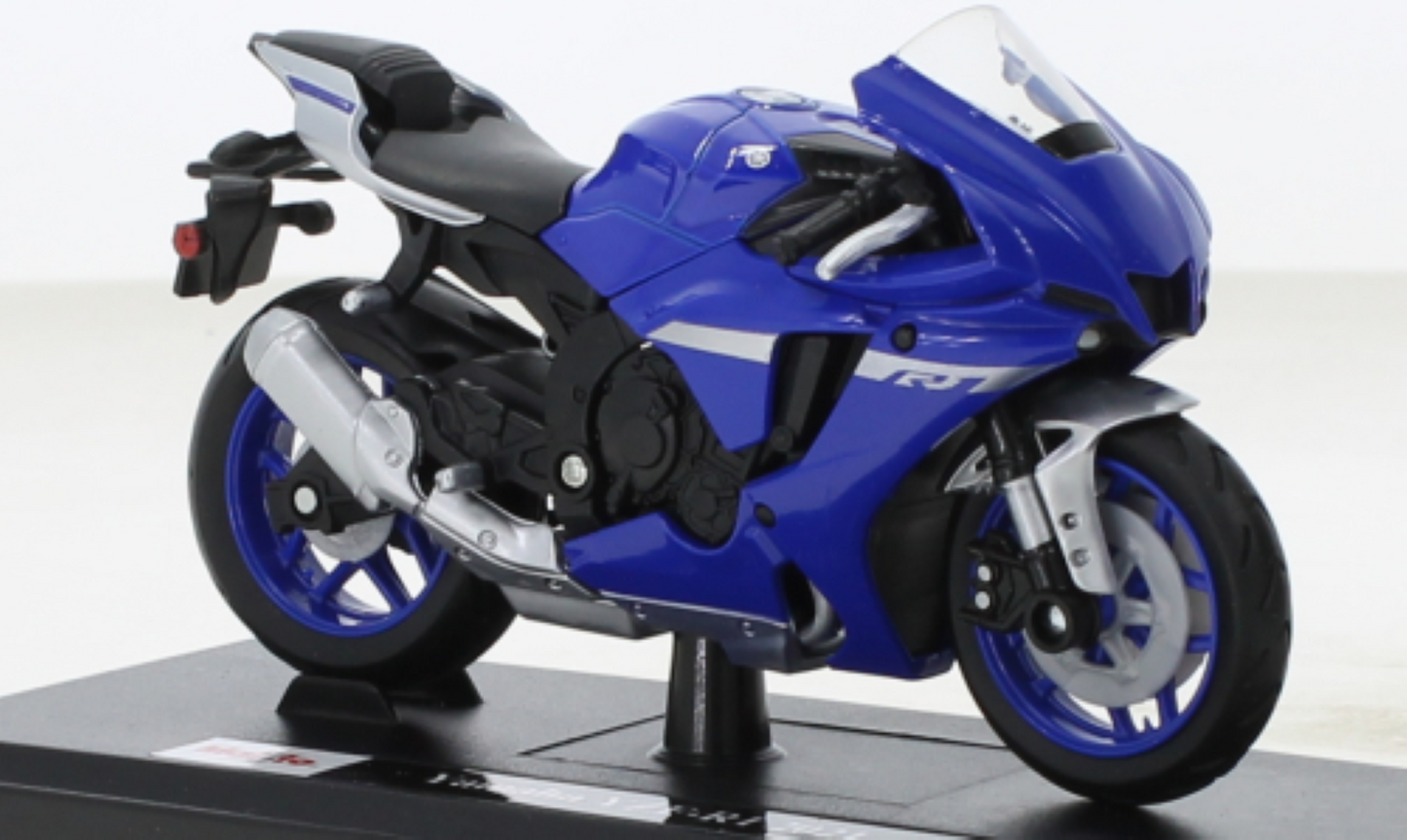 Yamaha YZF-R1 1:18 Welly motorcycle model
