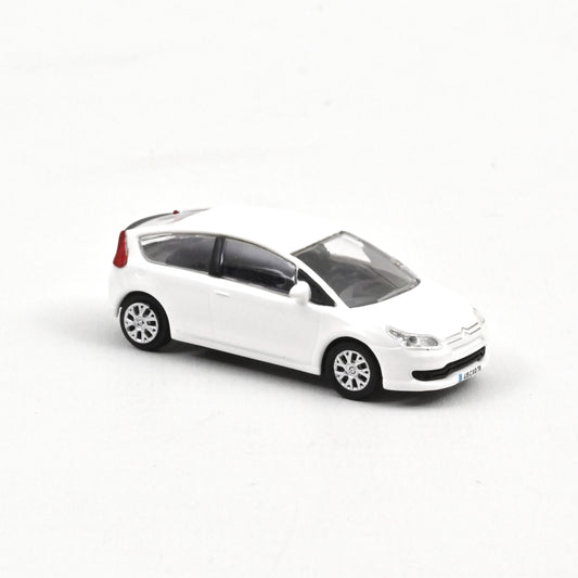 Macheta auto Citroen C4 Coupe 2004 White 1:87 Norev