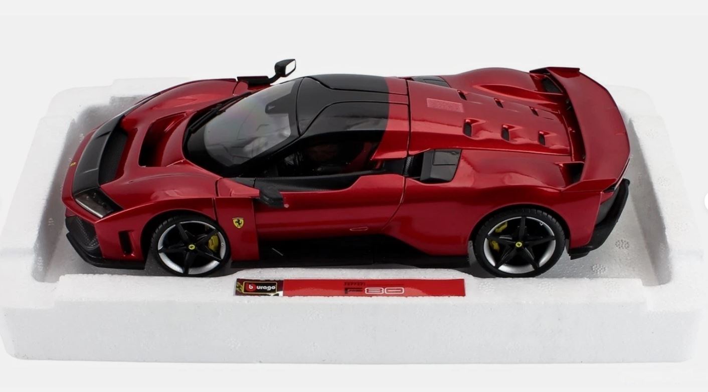 *Precomanda Macheta auto Ferrari F80 2024 Rosso Supercar 1:18 Bburago Signature