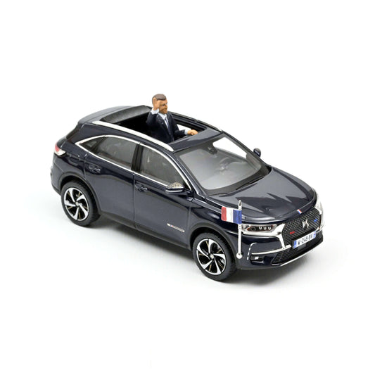 Macheta auto DS/Citroen 7 Crossback Presidential State Car 2017 Emmanuel Macron  1:43 Norev