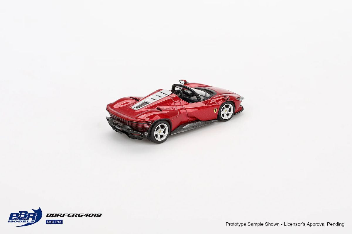 Macheta auto Ferrari Daytona SP3 Rosso Imola, 2024 - Limited Edition 1:64 BBR
