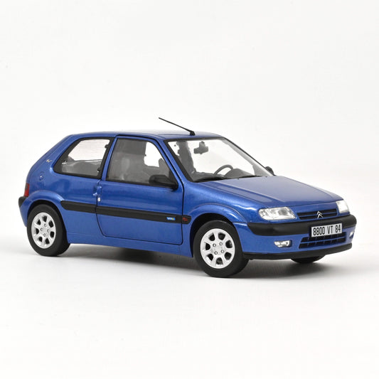 Macheta auto Citroen Saxo VTS 1996 Poseidon Blue 1:18 Norev