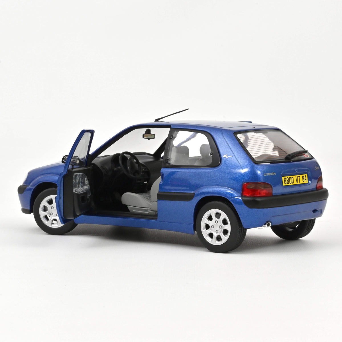 Macheta auto Citroen Saxo VTS 1996 Poseidon Blue 1:18 Norev