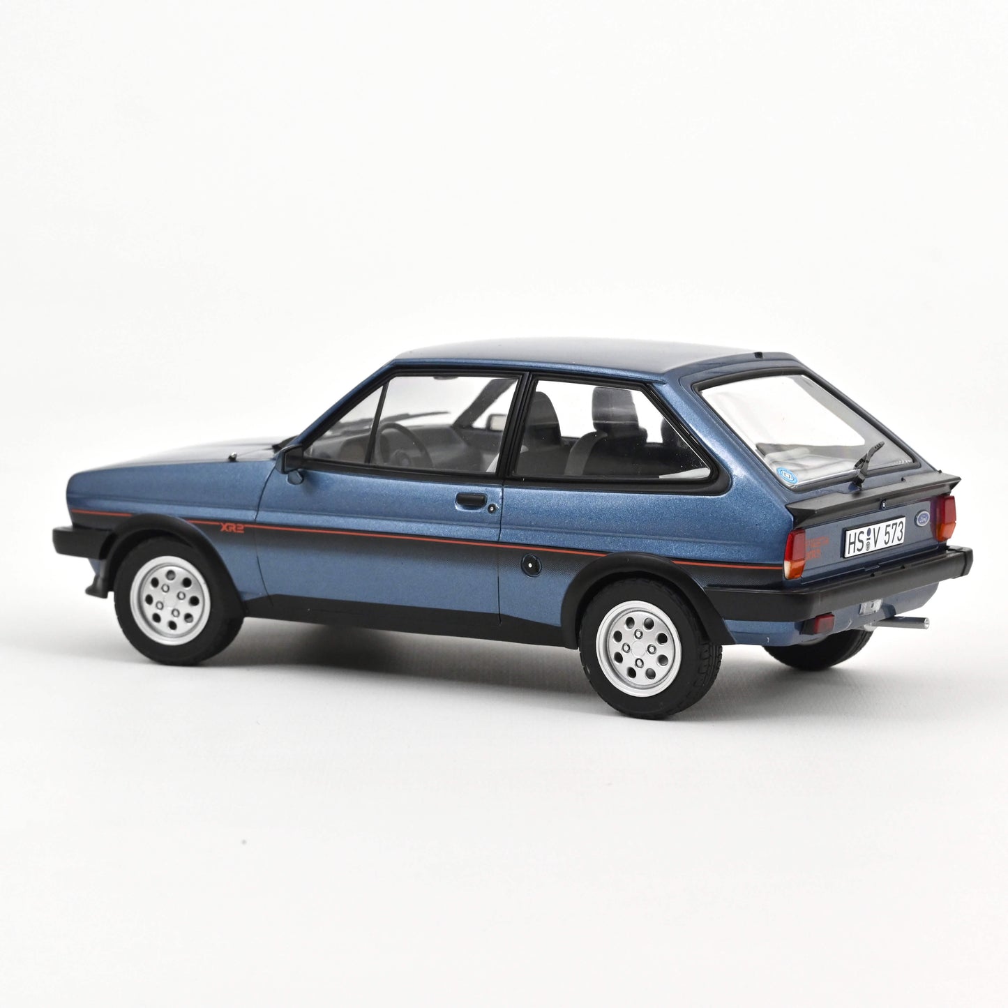 Macheta auto Ford Fiesta XR2 1981 Blue metallic 1:18 Norev
