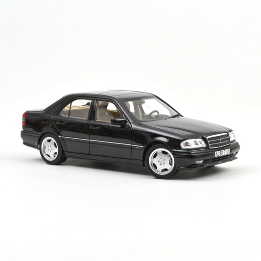 *Precomanda Macheta auto Mercedes-Benz C36 AMG, Obsidian Black metallic, 1993  1:18 Norev