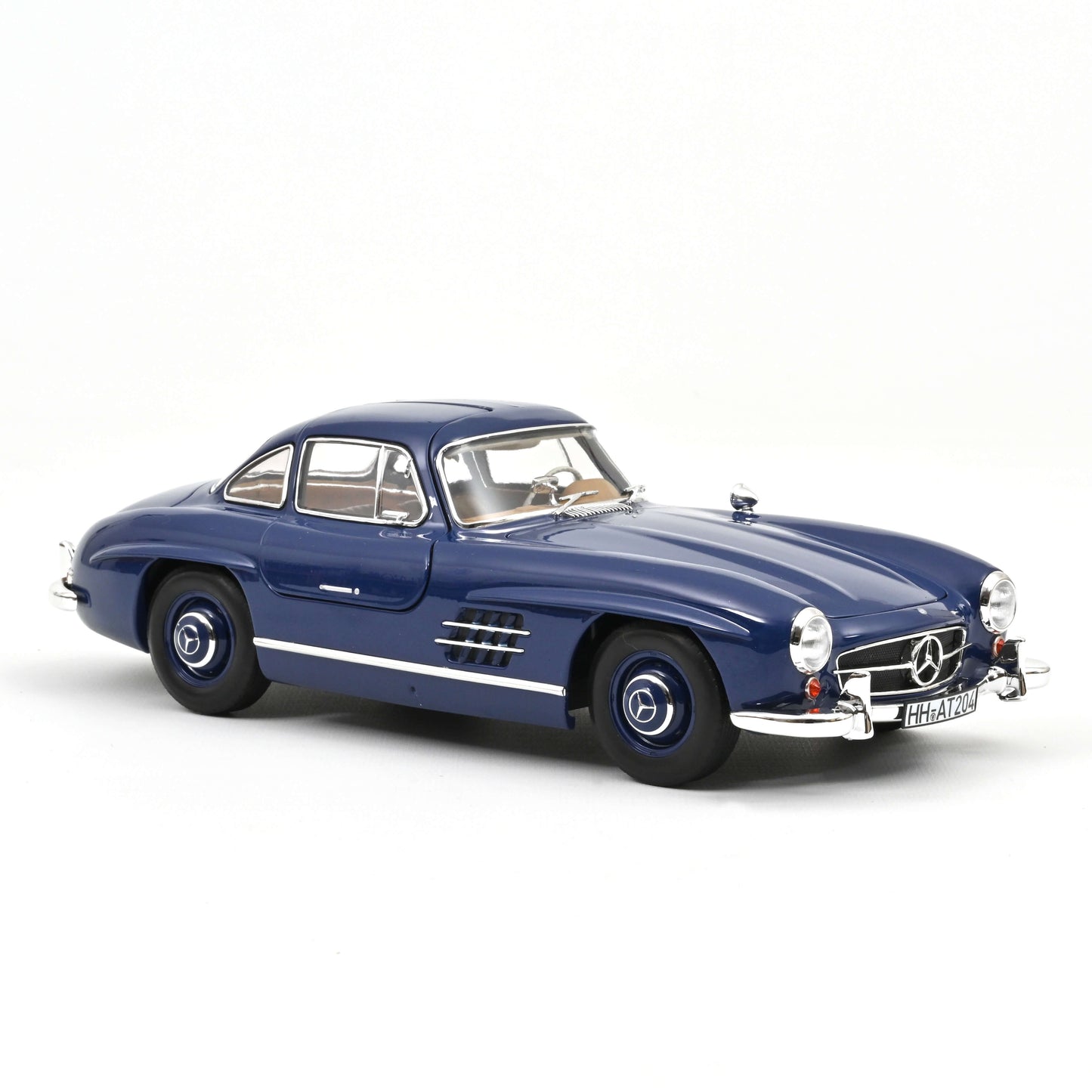 Macheta auto Mercedes-Benz 300 SL 1954 Blue 1:18 Norev