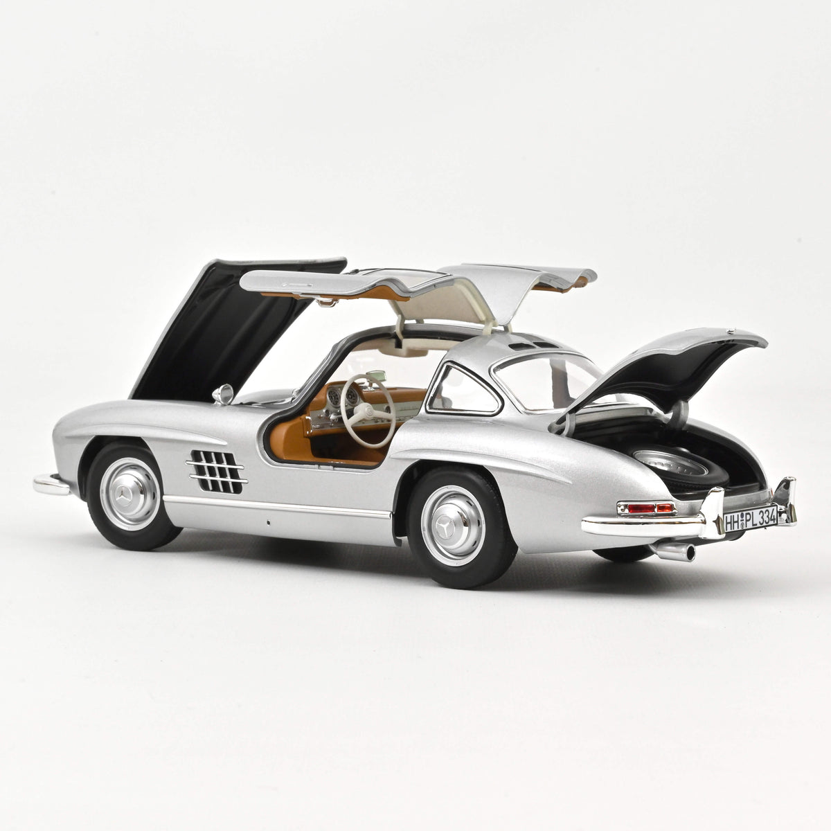 Macheta auto Mercedes-Benz 300 SL 1954 Silver  1:18 Norev