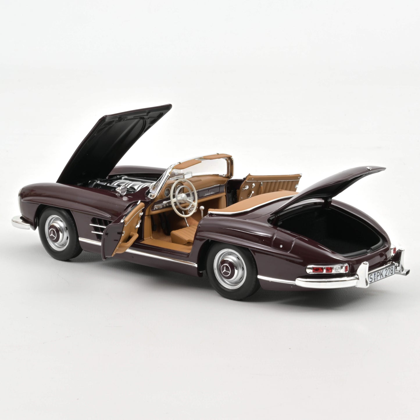 Macheta auto Mercedes-Benz 300 SL Roadster (1957) 1:18 Norev