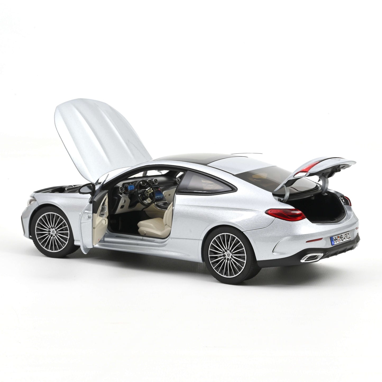 *Precomanda Macheta auto  Mercedes-Benz CLE Coupe 2024 Hightech Silver 1:18 Norev