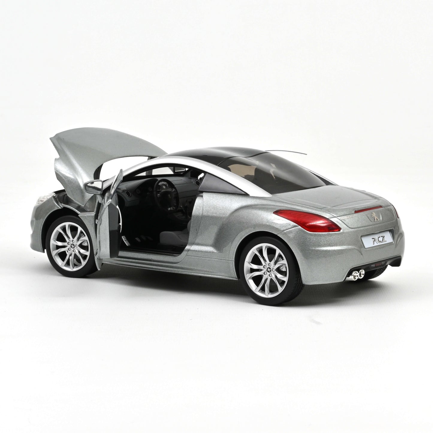 Macheta auto Peugeot RCZ 2010 Mercury Grey  1:18 Norev
