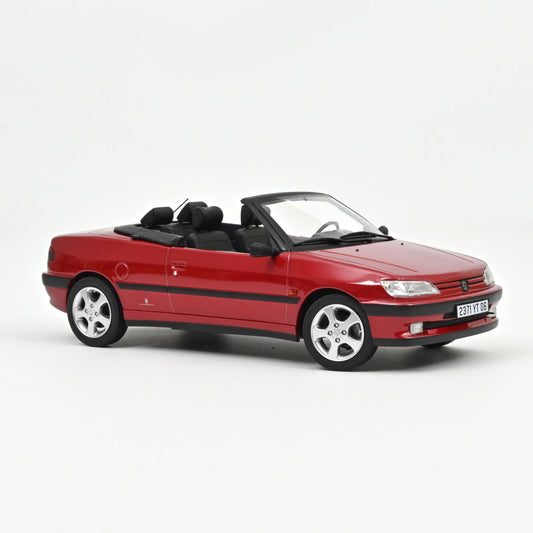 Macheta auto Peugeot 306 Cabriolet 1994 Diablo Red  1:18 Norev